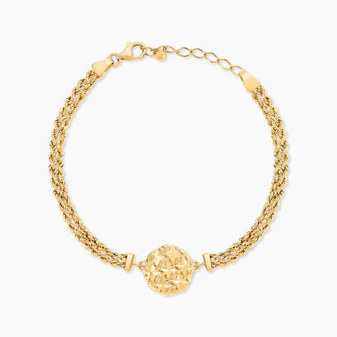 Bracelet Cordelia Or Jaune - Anniversaire Femme | Histoire d&rsquo;Or