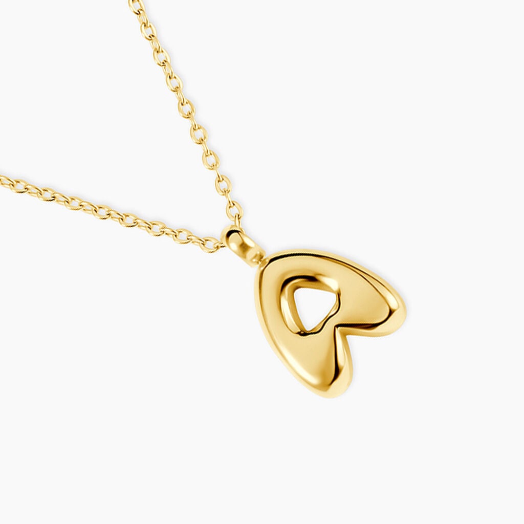 Collier Feliciane Acier Dor&eacute; - Colliers fantaisie Femme | Histoire d&rsquo;Or