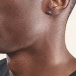Boucles D'oreilles Puces Aphrodite Or Blanc Diamant - Boucles d'oreilles pierres pr&eacute;cieuses Famille | Histoire d&rsquo;Or