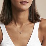 Collier Rio Argent Rose Oxyde De Zirconium - Colliers fantaisie Femme | Histoire d&rsquo;Or