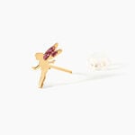 Boucles D'oreilles Puces Feelia Or Jaune - Clous d'oreilles Enfant | Histoire d&rsquo;Or