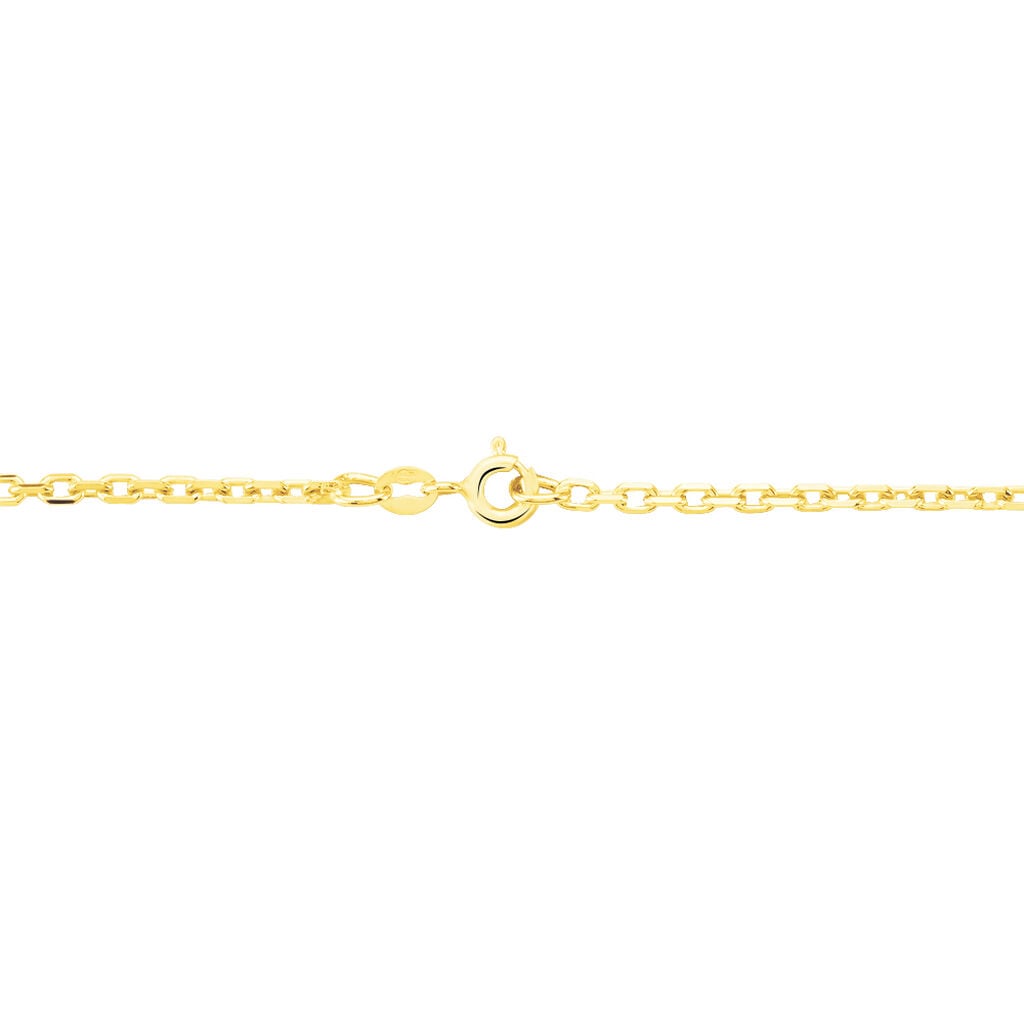 Cha&icirc;ne Maille For&ccedil;at Diamant&eacute;e Or Jaune - Chaines Famille | Histoire d&rsquo;Or