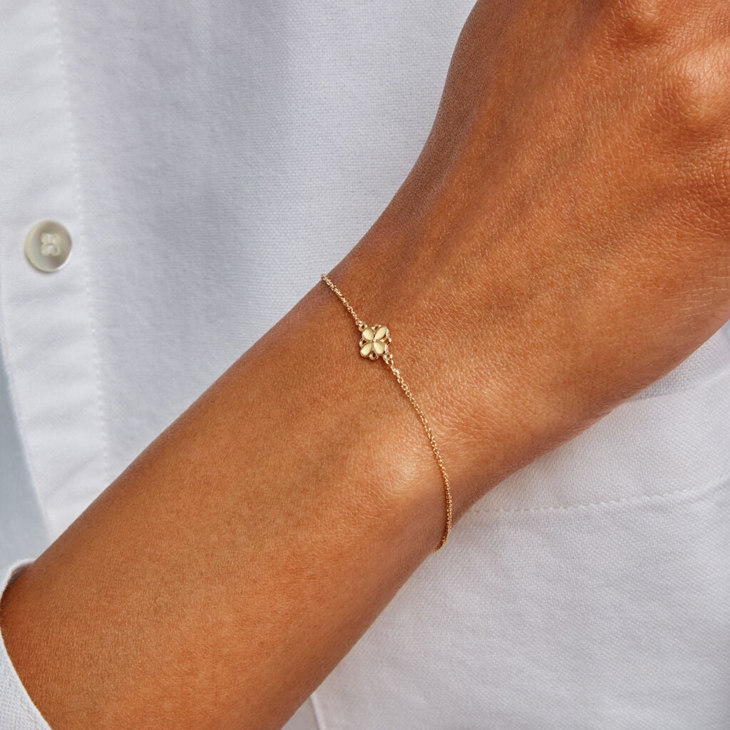 Bracelet Asaph Or Jaune - Bijoux sans pierre Femme | Histoire d&rsquo;Or
