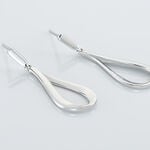 Boucles D'oreilles Pendantes Sila Argent Blanc - Boucles d'oreilles pendantes Femme | Histoire d&rsquo;Or
