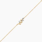 Bracelet Palmiro Or Jaune Diamant - Bracelets Boheme Femme | Histoire d&rsquo;Or