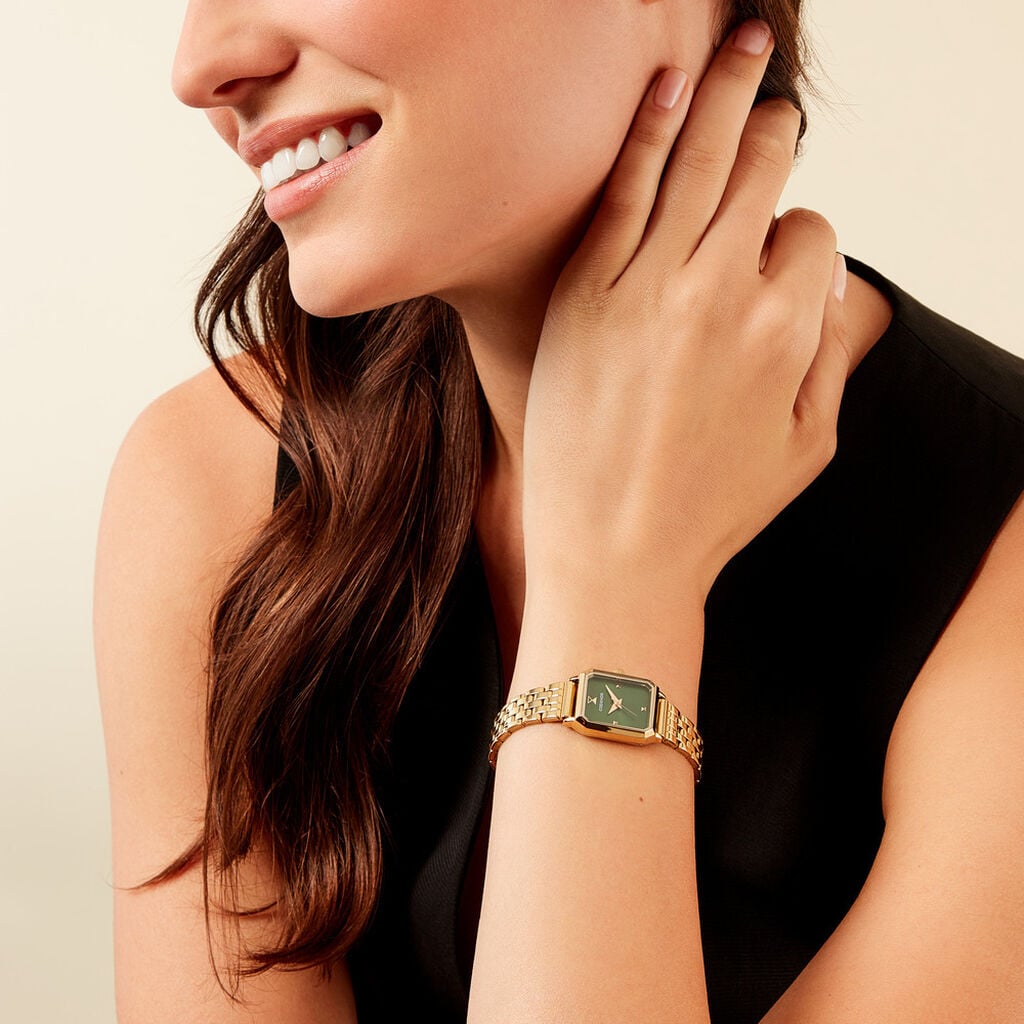 Montre Codhor Hortense Vert - Montres &eacute;tanches Femme | Histoire d&rsquo;Or