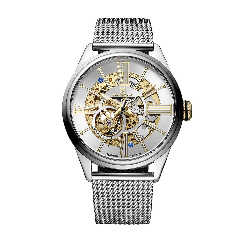 Montre Montignac Round Automatique - Montres m&eacute;caniques Homme | Histoire d&rsquo;Or