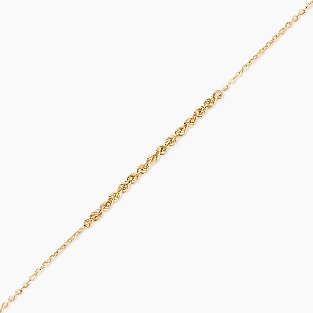Bracelet Cordelia Or Jaune - Bracelets maille Femme | Histoire d&rsquo;Or