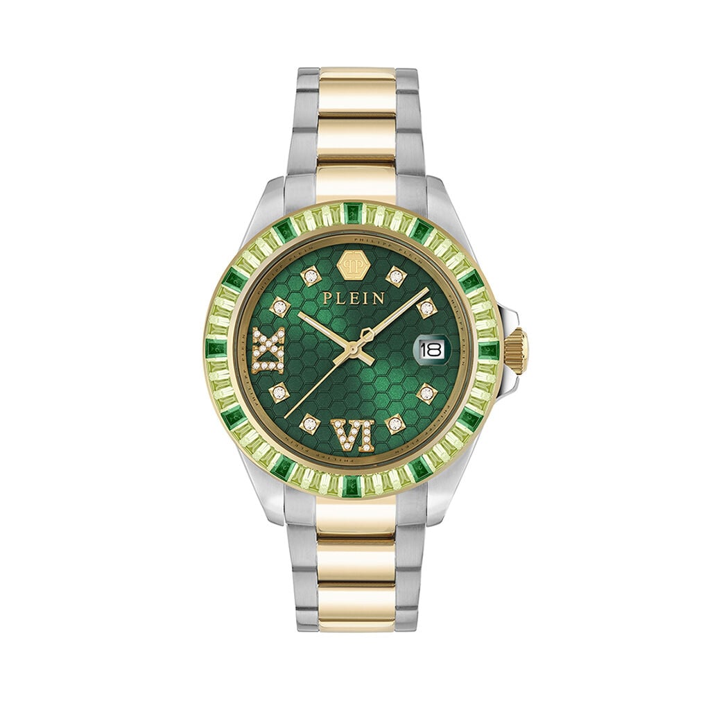 Montre Philipp Plein LadyEmpire Vert - Montres &eacute;tanches Femme | Histoire d&rsquo;Or