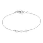 Bracelet Poenui Argent Blanc - Bracelets Breloques Femme | Histoire d&rsquo;Or