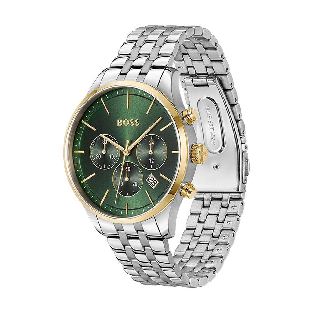 Montre Boss Avery Vert - Montres chronographes Homme | Histoire d&rsquo;Or