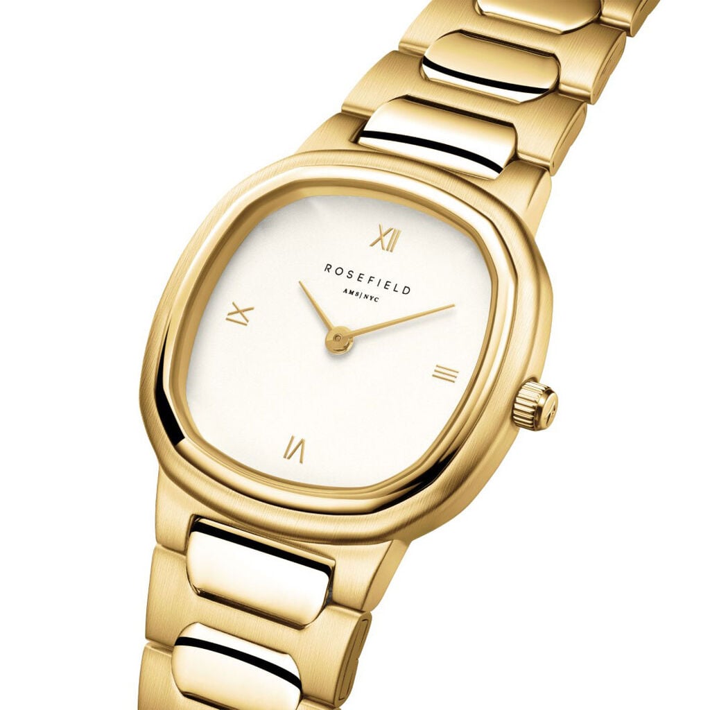 Montre Rosefield Gaia Cr&egrave;me - Montres &eacute;tanches Femme | Histoire d&rsquo;Or