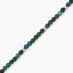 Bracelet Jourdan Acier Blanc Turquoise - Bracelets Pierre Homme | Histoire d&rsquo;Or