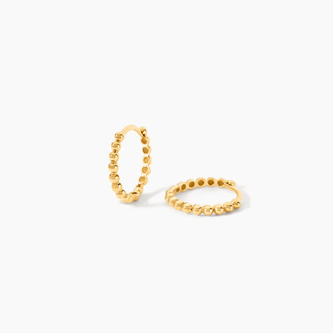 Cr&eacute;oles Flick Or Jaune - Boucles d'oreilles cr&eacute;oles Femme | Histoire d&rsquo;Or