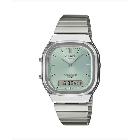 Montre Casio Collection Aq240 Vert - Montres digitales Unisex | Histoire d&rsquo;Or