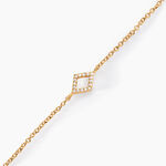 Bracelet Brody Plaqu&eacute; Or Jaune Oxydes De Zirconium - Bracelets Pierre Femme | Histoire d&rsquo;Or