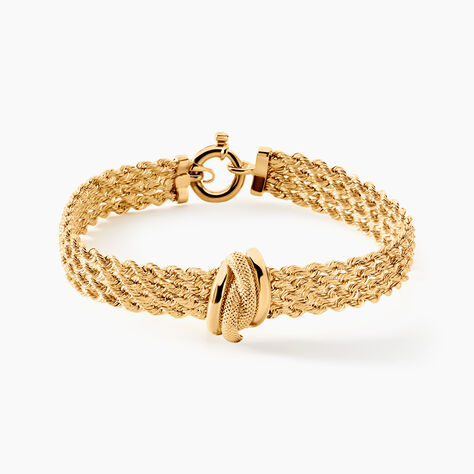 Bracelet Cordelia Or Jaune - Anniversaire Femme | Histoire d&rsquo;Or