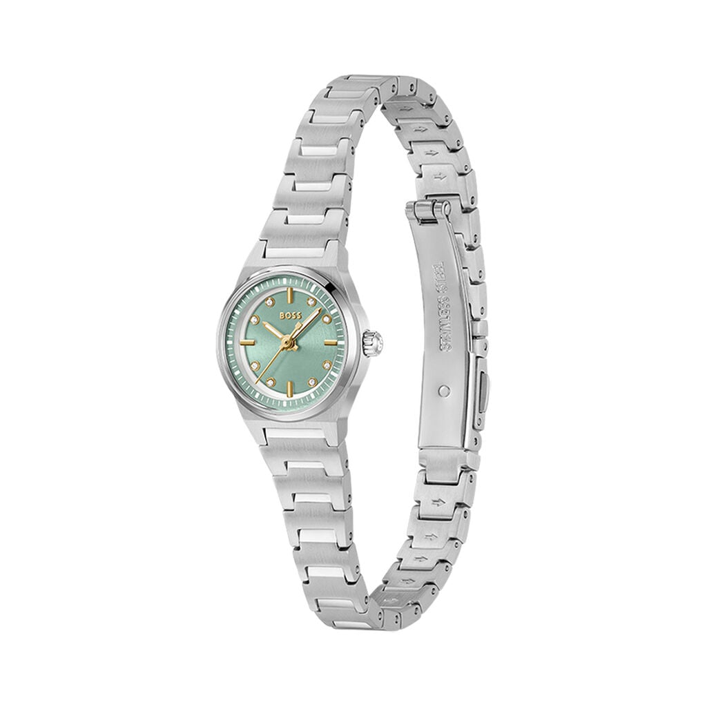 Montre Hugo Boss Candor Vert - Montres &eacute;tanches Femme | Histoire d&rsquo;Or