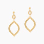 Boucles D'Oreilles Pendantes Genghis Or Jaune - Boucles d'oreilles 18 carats Femme | Histoire d&rsquo;Or