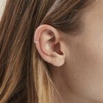 Bague D'h&eacute;lix Unitaire Anass Argent Blanc Oxyde De Zirconium - Boucles d'oreilles empierr&eacute;es Femme | Histoire d&rsquo;Or