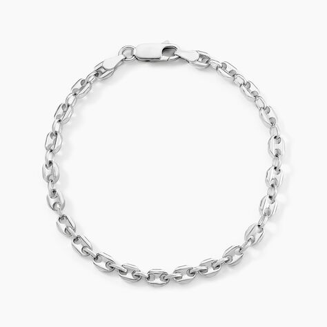 Bracelet Carrus Argent Blanc - Bracelets fantaisie Homme | Histoire d&rsquo;Or