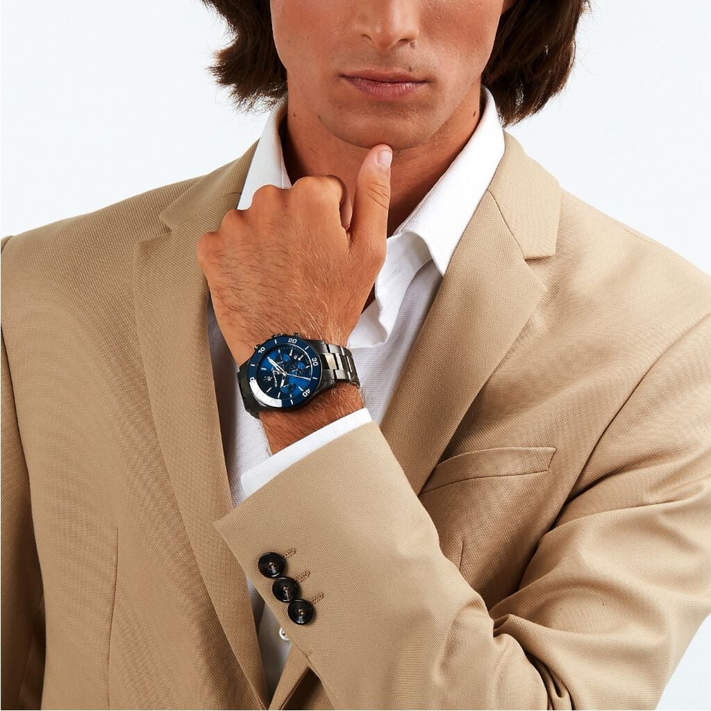 Montre Maserati Competizione Bleu - Montres chronographes Homme | Histoire d&rsquo;Or