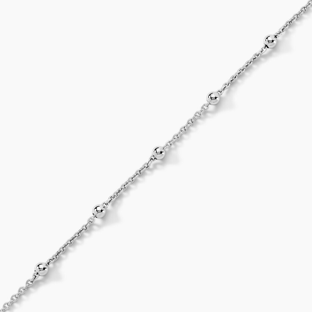 Bracelet Elea Argent Blanc - Bracelets fantaisie Femme | Histoire d&rsquo;Or