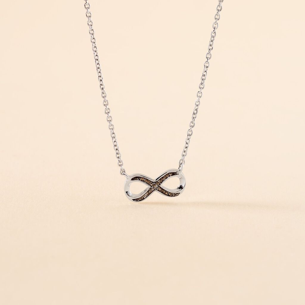 Collier Argent Solkem Glitter - Colliers fantaisie Femme | Histoire d&rsquo;Or