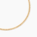 Collier Iris Or Jaune Maille Gourmette - Chaines Homme | Histoire d&rsquo;Or