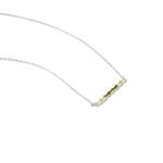 Collier Alexander Argent Blanc Oxyde De Zirconium - Colliers fantaisie Femme | Histoire d&rsquo;Or