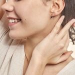 Boucles D'oreilles Pendantes Navette Or Blanc Saphir - Boucles d'oreilles pierres pr&eacute;cieuses Femme | Histoire d&rsquo;Or