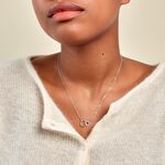 Collier Twillie Argent Blanc Oxyde De Zirconium - Colliers fantaisie Femme | Histoire d&rsquo;Or