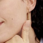 Boucles D'oreilles Pendantes Cordelia Or Jaune - Boucles d'oreilles 18 carats Femme | Histoire d&rsquo;Or