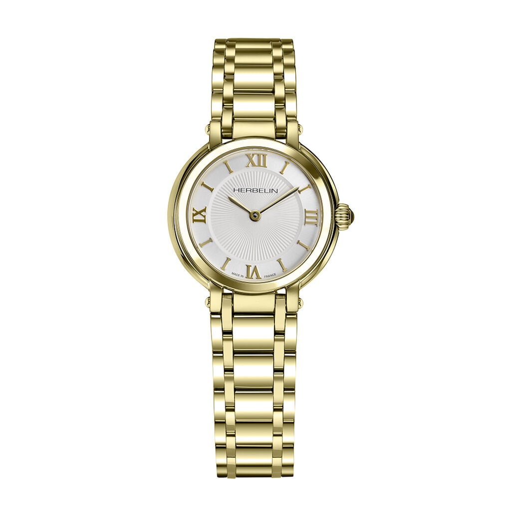 Montre Herbelin Galet Argent&eacute; - Montres &eacute;tanches Femme | Histoire d&rsquo;Or