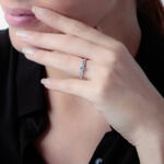 Bague Solitaire Katalina Or Jaune Diamant - Bagues de fian&ccedil;ailles vintage Femme | Histoire d&rsquo;Or
