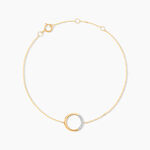 Bracelet Or Jaune Vahina Diamants - Bracelets Pierre Femme | Histoire d&rsquo;Or