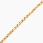 Bracelet Jany Maille Palmier Or Jaune - Bracelets maille Femme | Histoire d&rsquo;Or