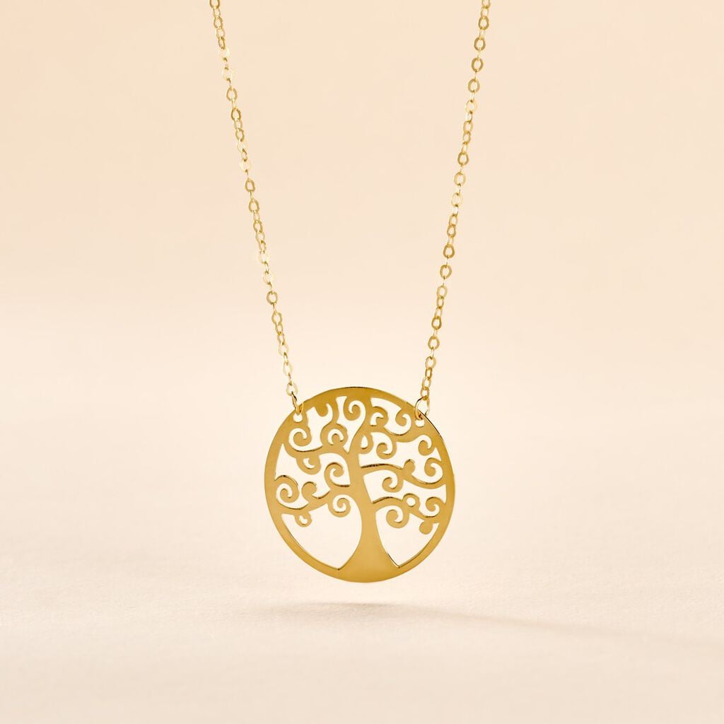 Collier Clemenca Or Jaune - Anniversaire Femme | Histoire d&rsquo;Or