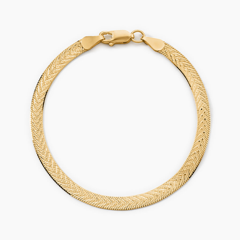 Bracelet Argent Jaune Alay - Bracelets fantaisie Femme | Histoire d&rsquo;Or