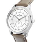 Montre Orlam Echo Argent&eacute; - Montres suisses Homme | Histoire d&rsquo;Or