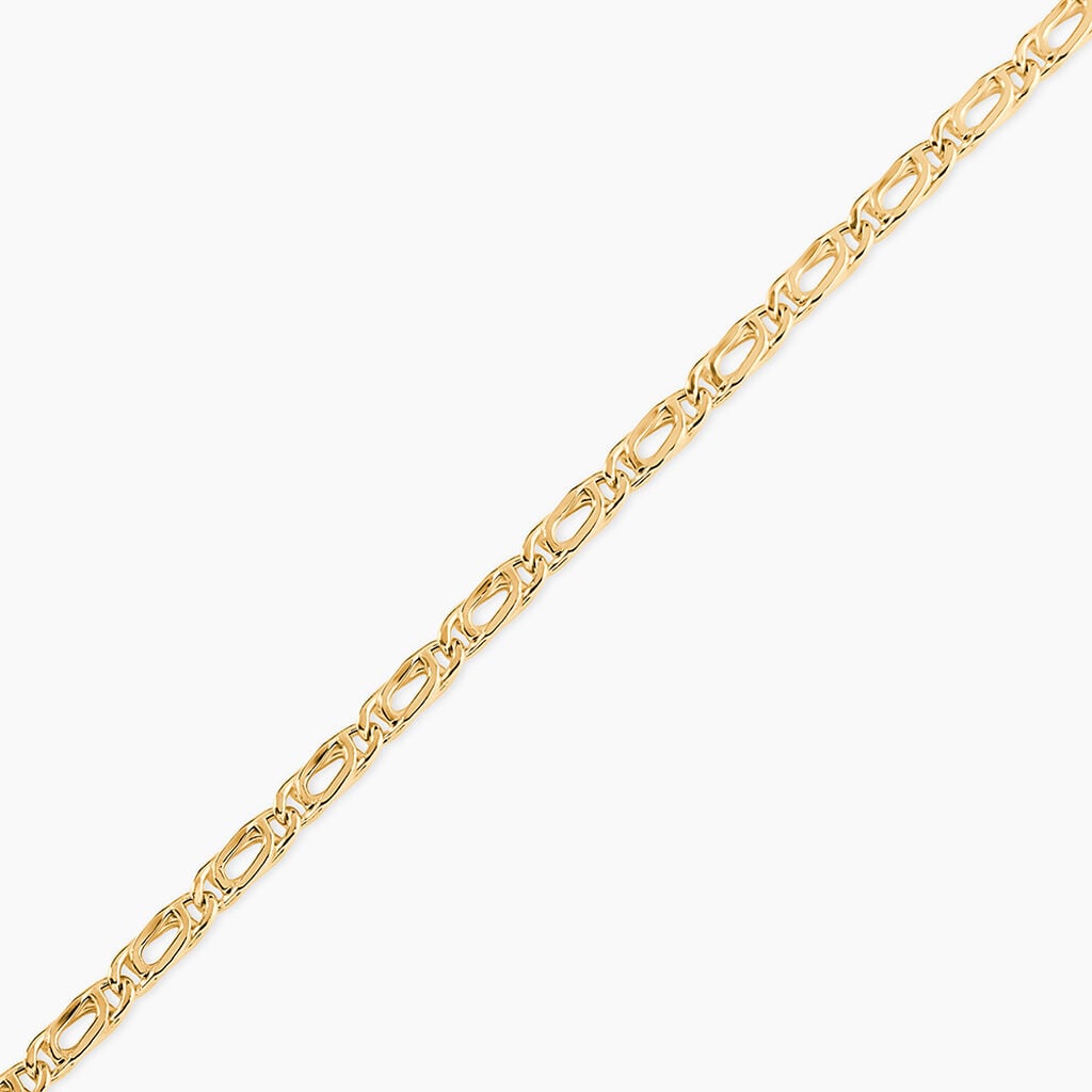 Bracelet Maille Halvar Or Jaune - Bracelets maille Homme | Histoire d&rsquo;Or