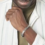 Bracelet Davilia Or Acier Bicolore - Bracelets Homme | Histoire d&rsquo;Or