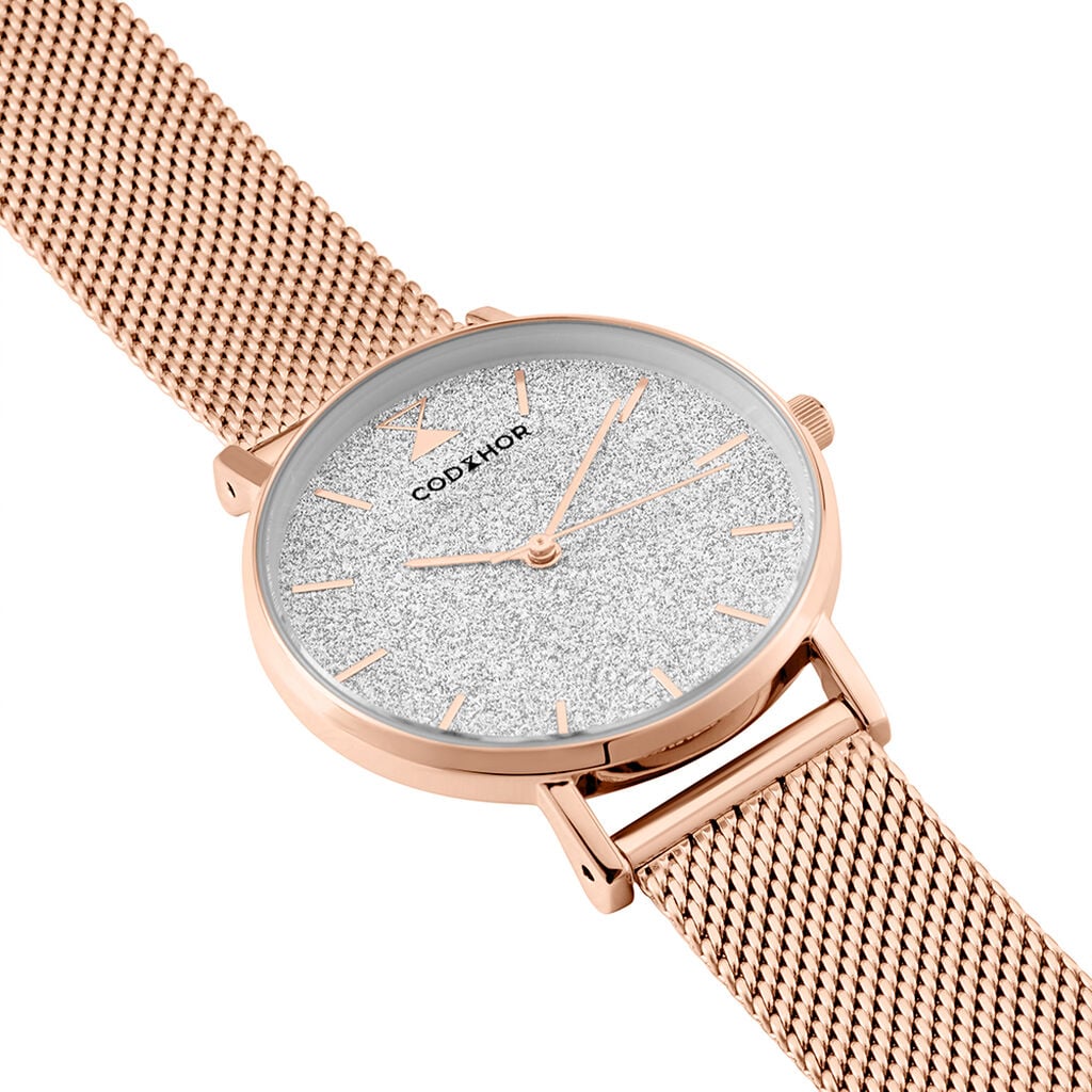 Montre Codhor Cindy Argent&eacute; - Montres &eacute;tanches Femme | Histoire d&rsquo;Or