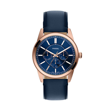 Montre Fossil Pearson Bleu - Montres chronographes Homme | Histoire d&rsquo;Or