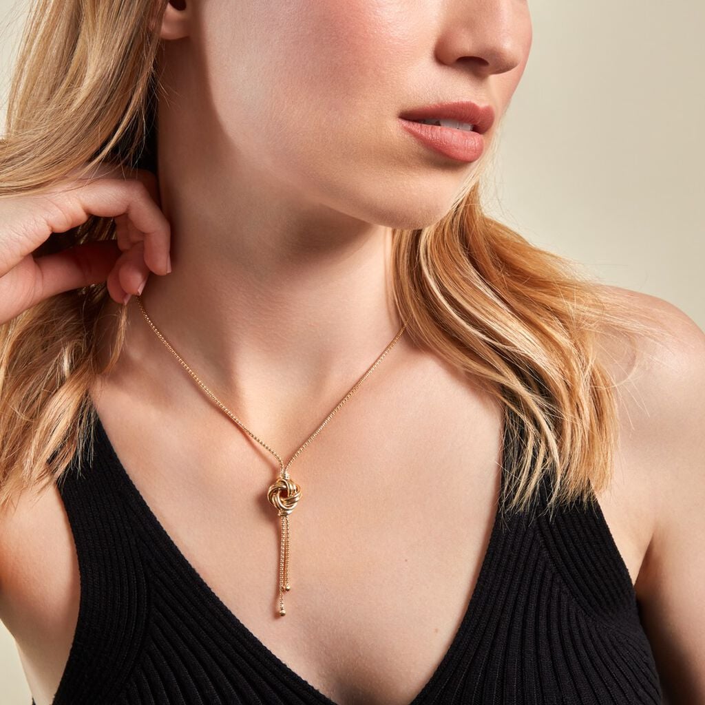 Collier Nina Or Jaune - Cadeaux mariage Femme | Histoire d&rsquo;Or