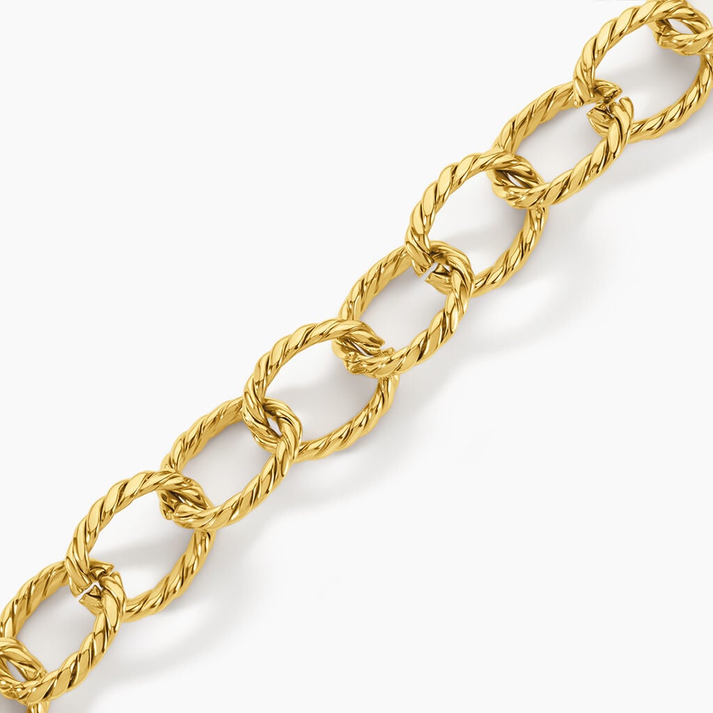 Bracelet Doria Acier Jaune - Bracelets fantaisie Femme | Histoire d&rsquo;Or