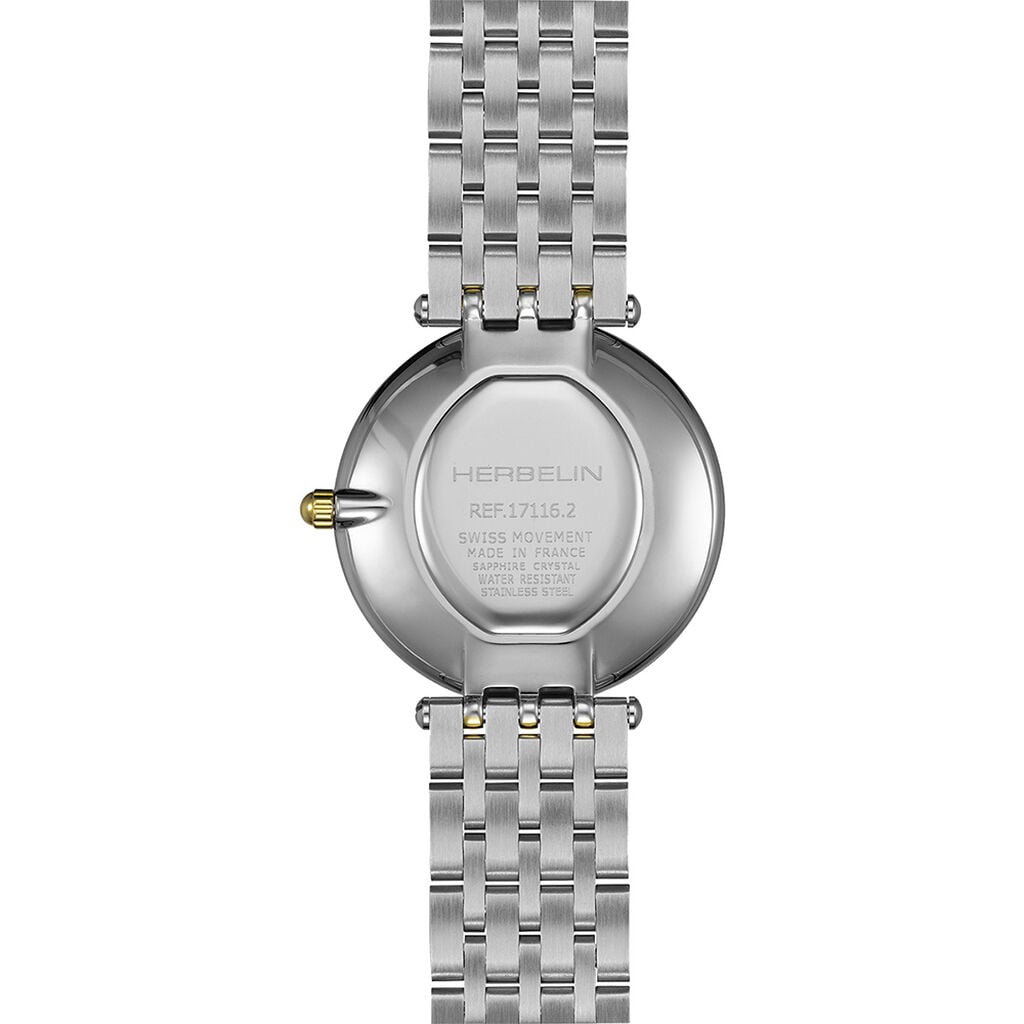Montre Herbelin Epsilon Nacre Blanche - Montres &eacute;tanches Femme | Histoire d&rsquo;Or