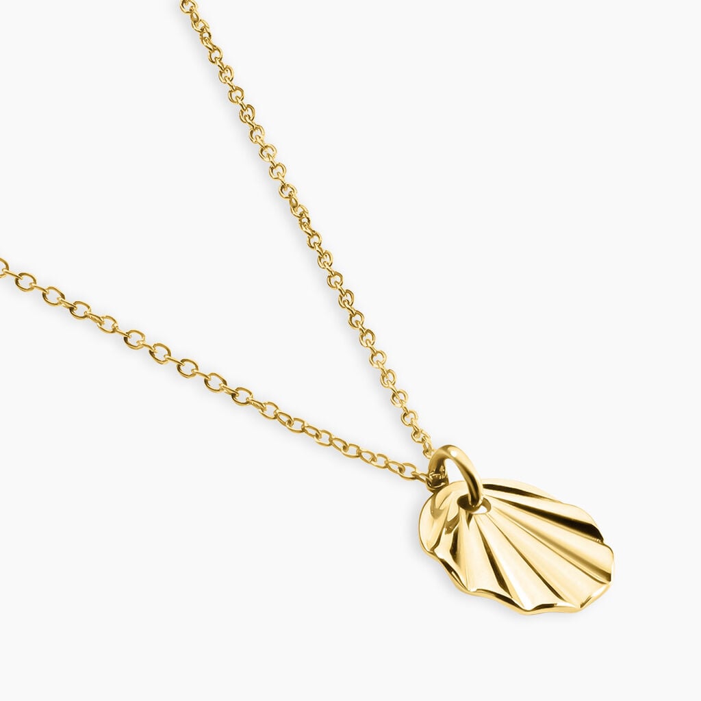 Collier Glowy Acier Jaune - Colliers fantaisie Femme | Histoire d&rsquo;Or