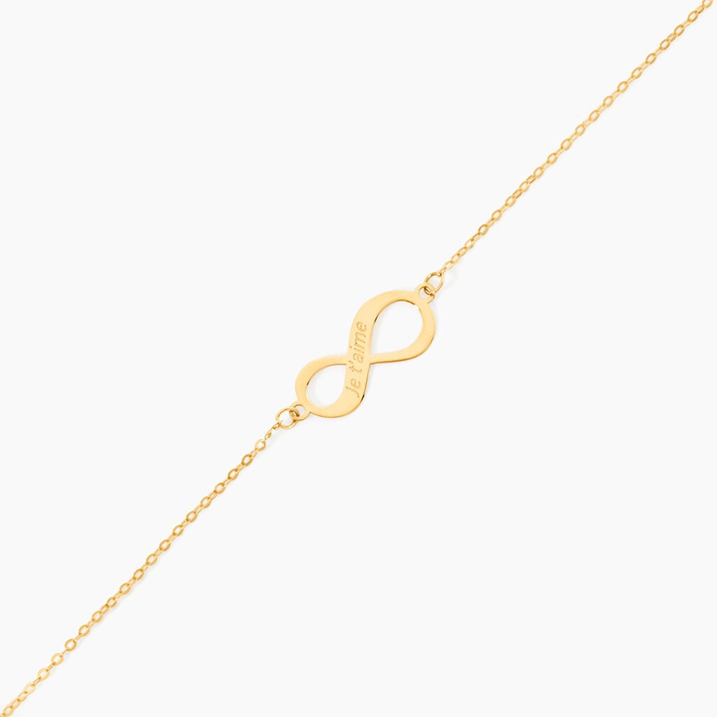 Bracelet Armen Or Jaune - Bracelets Message Femme | Histoire d&rsquo;Or