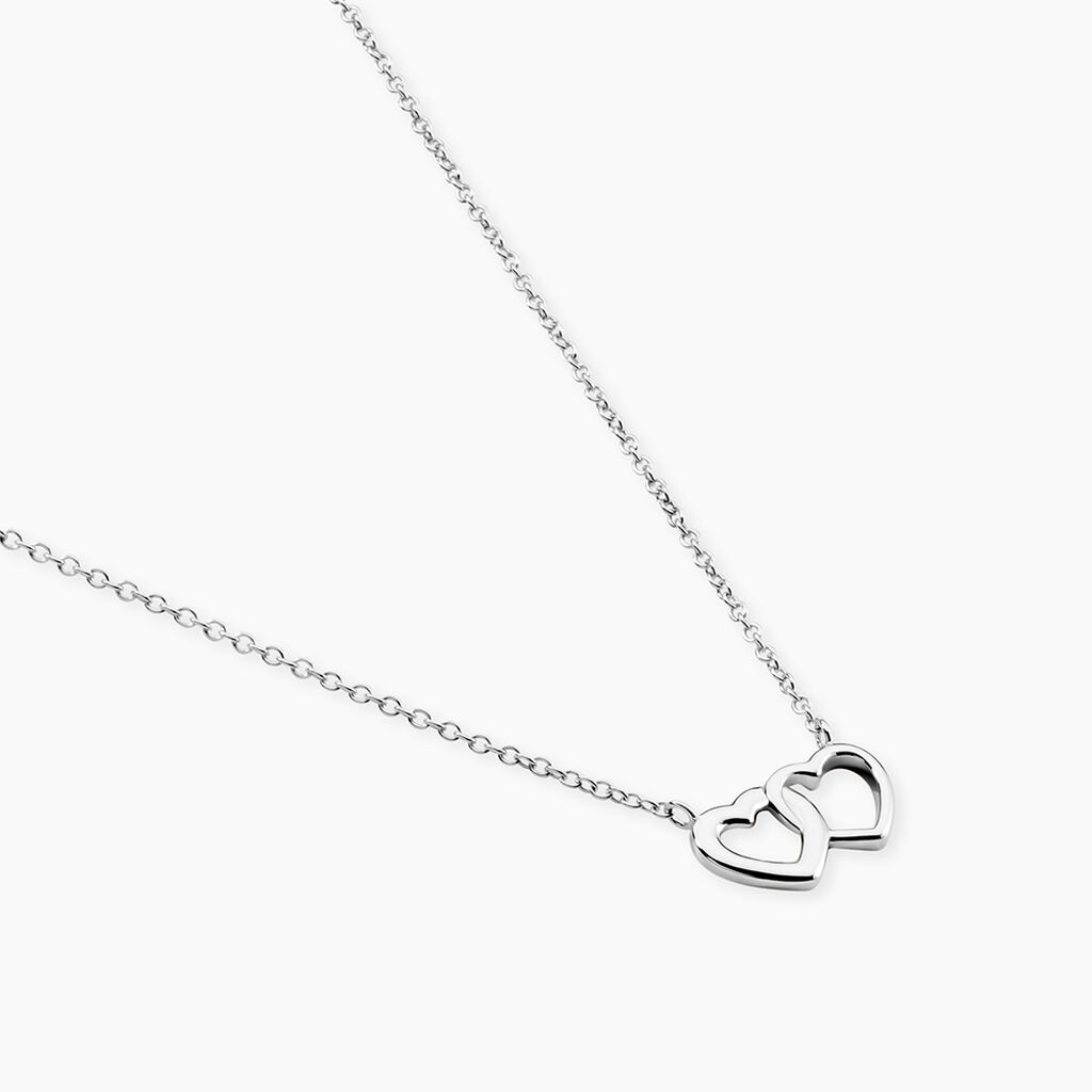Collier Gena Argent Blanc - Colliers fantaisie Femme | Histoire d&rsquo;Or